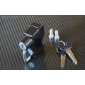Sato Racing Universal Helmet Lock (Handlebar Mounted) Sato Racing Universal Helmet Lock (Handlebar Mounted)